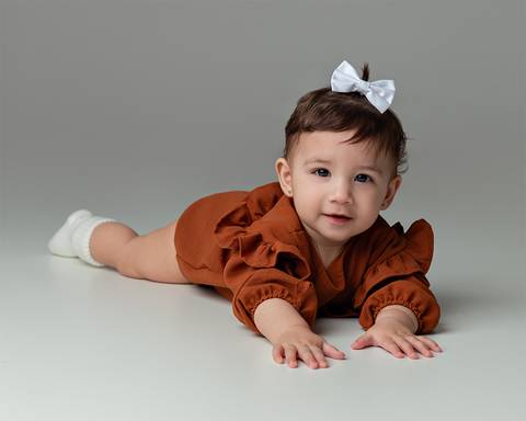 Ensaio de Acompanhamento do bebê em estúdio em natal/RN'