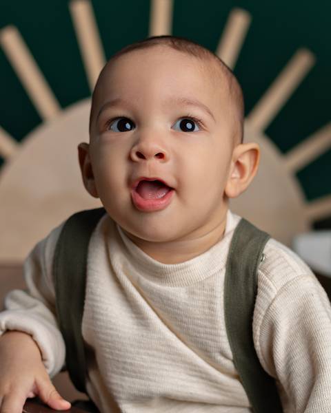 Acompanhamento infantil em estúdio minimalista em Natal/RN'