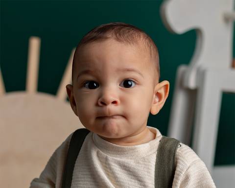 Acompanhamento infantil em estúdio minimalista em Natal/RN'