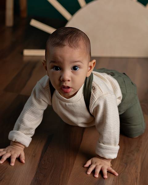 Acompanhamento infantil em estúdio minimalista em Natal/RN'