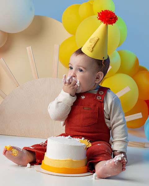 Smash The Cake em estúdio Amoradia Foto em Natal/RN'