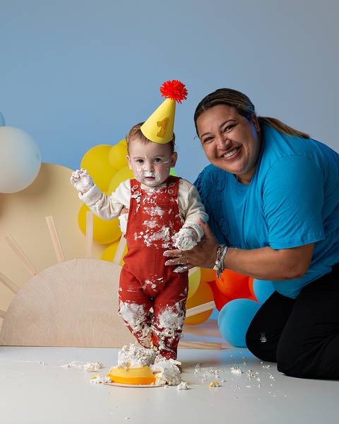 Smash The Cake em estúdio Amoradia Foto em Natal/RN'