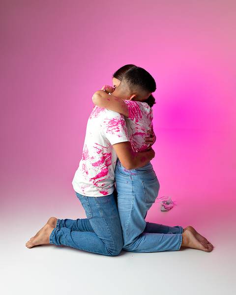 Ensaio de Revelação de Sexo em estúdio'