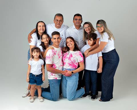 Ensaio de Revelação de Sexo em estúdio'