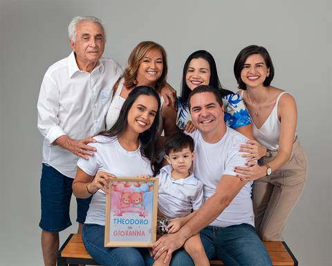 Revelação de Gravidez em estúdio'