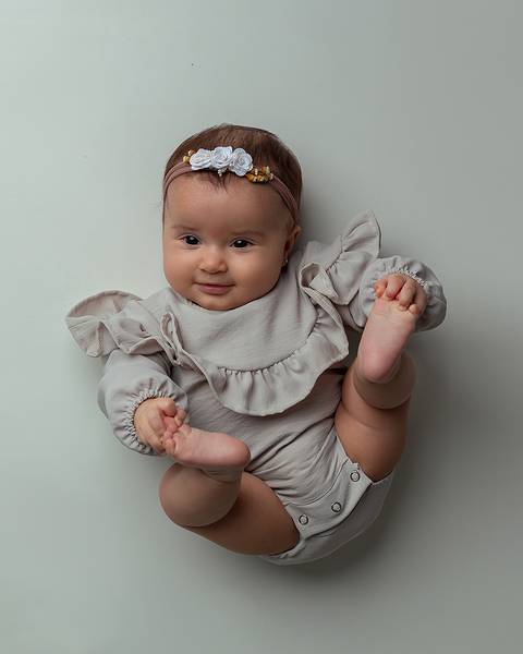 Ensaio de Acompanhamento do bebê'