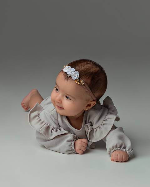 Ensaio de Acompanhamento do bebê'