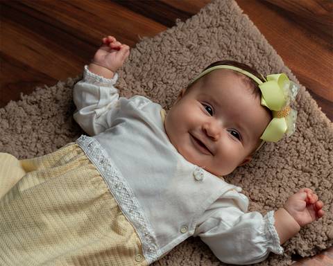 Ensaio de Acompanhamento do bebê'