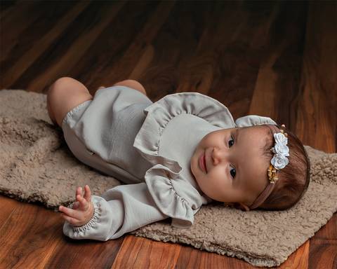 Ensaio de Acompanhamento do bebê'