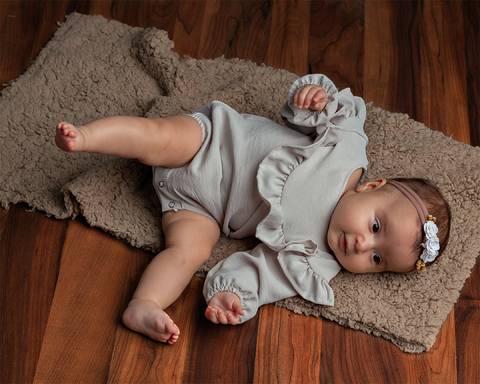 Ensaio de Acompanhamento do bebê'