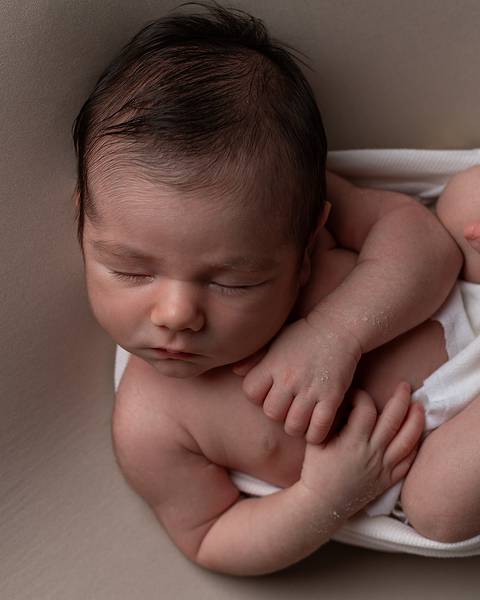 Ensaio Newborn em Estúdio em Natal'