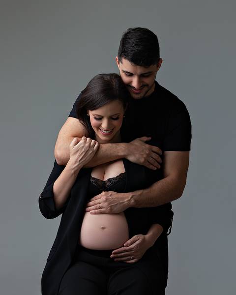 Ensaio de Gestante em estúdio em Natal/RN'