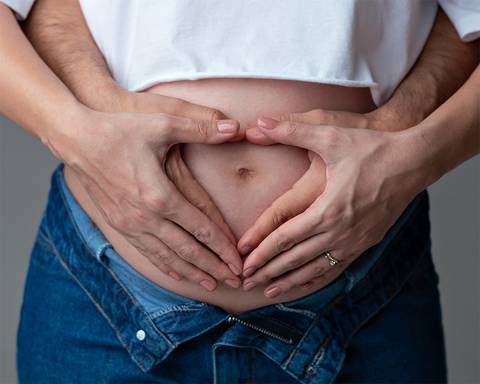 Ensaio de Gestante em estúdio em Natal/RN'