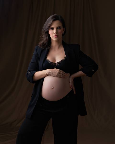 Ensaio de Gestante em estúdio em Natal/RN'