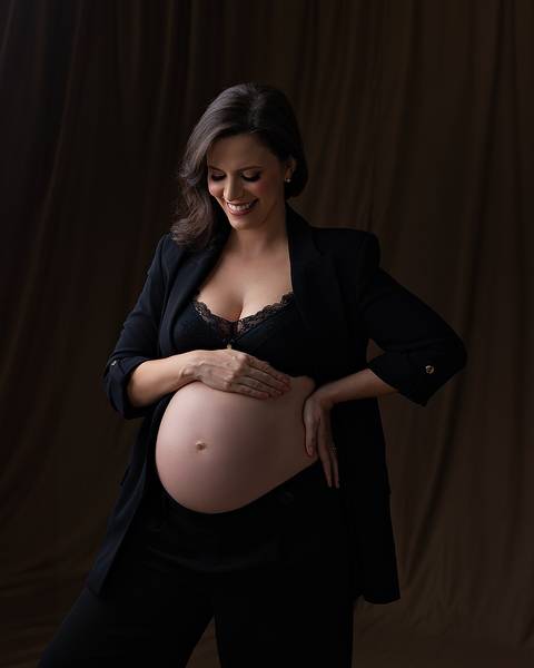 Ensaio de Gestante em estúdio em Natal/RN'