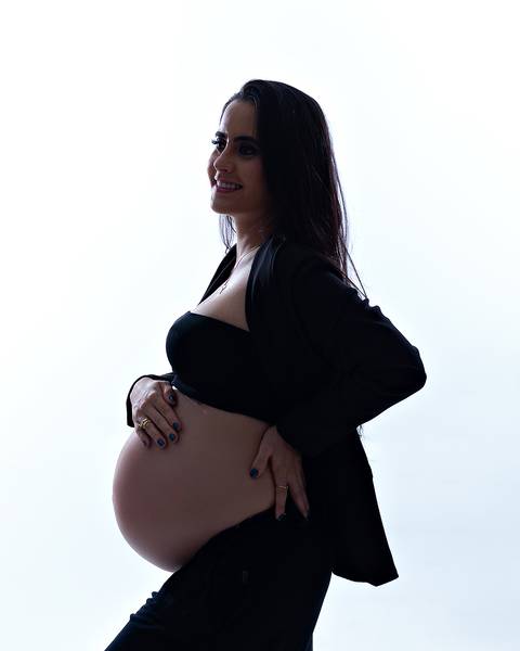 ensaio gestante em estúdio em natal/rn'