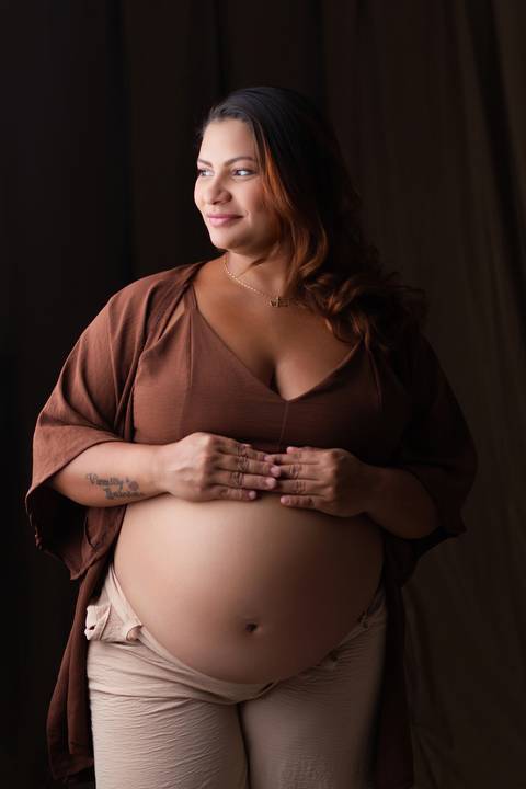 ensaio gestante natal rn'