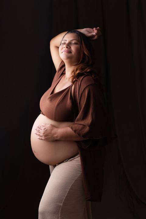 ensaio gestante natal rn'