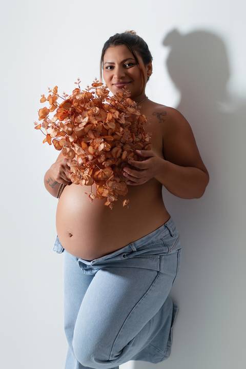 ensaio gestante natal rn'