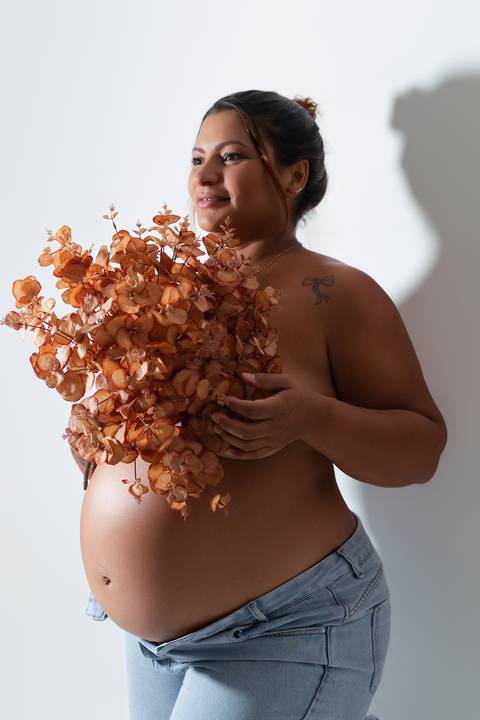 ensaio gestante natal rn'