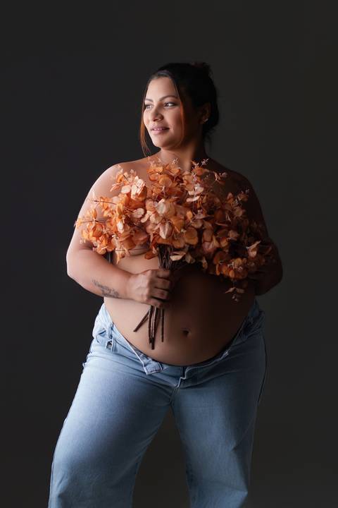 ensaio gestante natal rn'