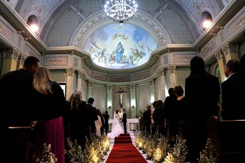 casamento na igreja'