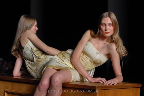 Desfile no SPFW estilista Samuel Cirnansck'