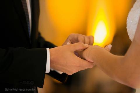 alianças de casamento'