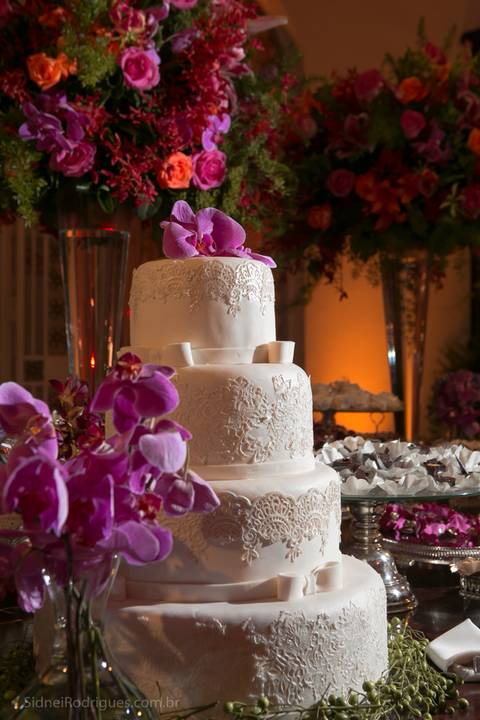 bolo de casamento lindo'