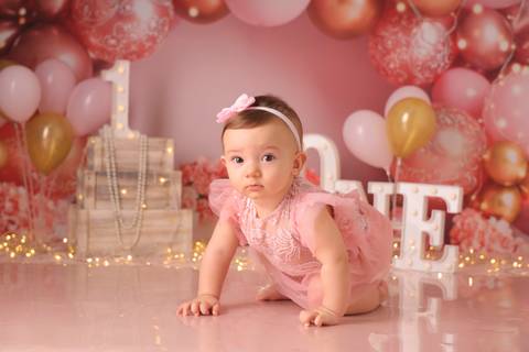 smash the cake luxo, ensaio um ano  no tatuape, ensaio para comemorar aniversario, fotografa de bebe'