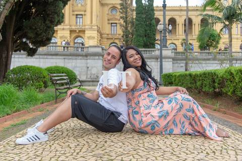 fotos ensaio fotografico casal,  museu do ipiranga. Fotografa de book casal no tatuape'