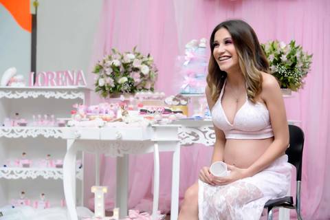 Fotografa de festa, aniversario, cha de bebe, cha revelacao, Tatuape, Mooca. Cha de fraldas rosa, decoracao rosa'