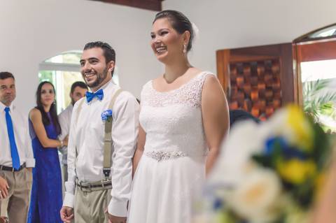 noivos na celebraçao de casamento em sitio. Fotografa de casamento no tatuape'