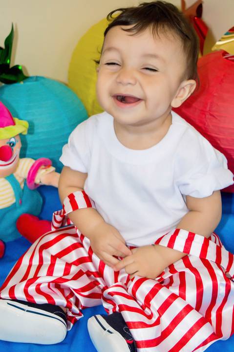 smash the cake em casa, smash tema circo'