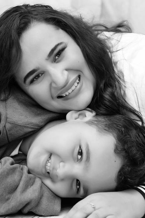 ensaio mae e filho preto e branco, fotografa tatuape'