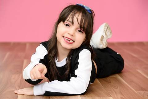 ensaio mini influencer digital, fotos recebido da semana infantil'