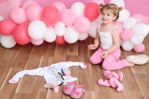 ensaio infantil com bexigas, ensaio recebido da semana, studio tatuape'