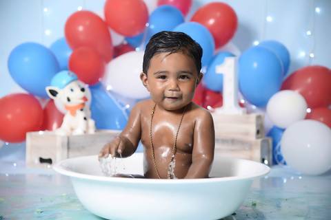 ensaio do banho no tatuape, smash the cake clean'