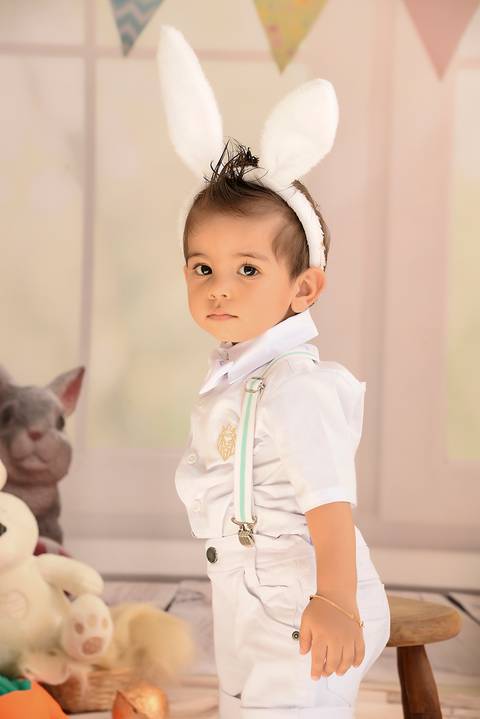 ensaio de pascoa no tatuape, ensaio 1 ano menino'