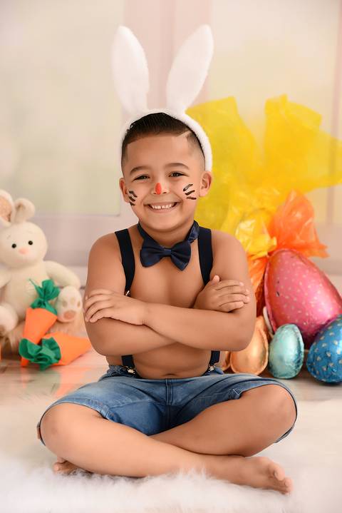 ensaio de pascoa no tatuape, ensaio 6 anos menino'