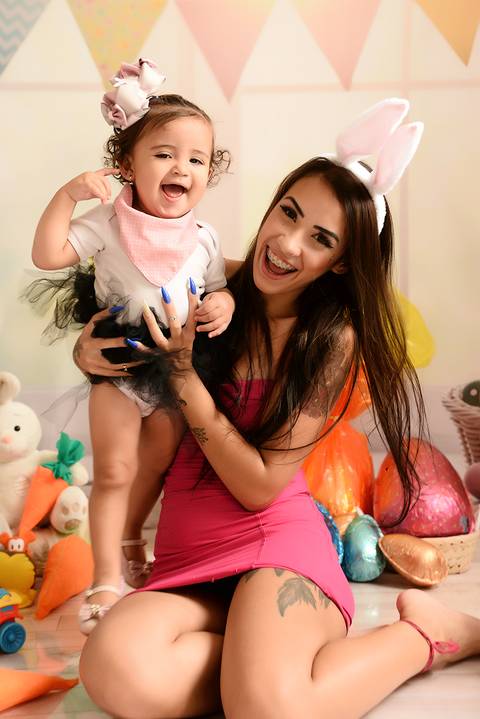 ensaio de pascoa no tatuape, ensaio mae e filha'