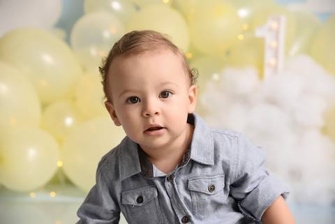 ensaio infantil tema sol menino'