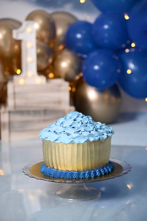 decoração smash the cake pequeno principe'