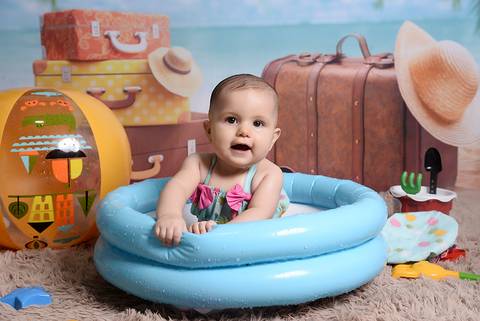 ensaio de verao, ensaio temático tatuapé, fotografa infantil tatuape, karol endrigue fotografia infantil, ensaio 8 meses com água'