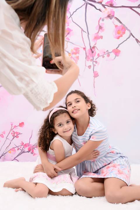 ensaio dia das maes, ensaio mae e filhas, ensaio infantil, estudio fotografico tatuape, ensaio clean, ensaio com as filhas'