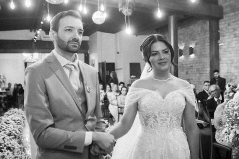noivos thayane e luiz casamento'