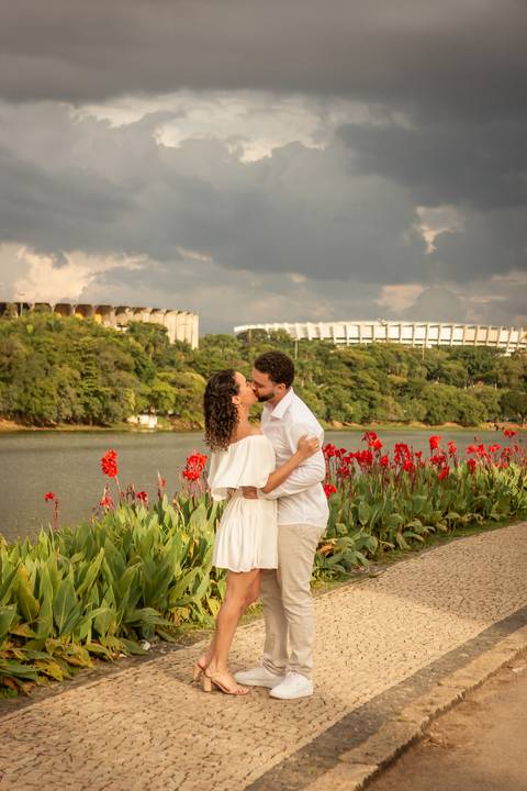 fotos de casal na Pampulha'
