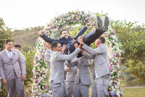 fotografia de casamento emocionante'