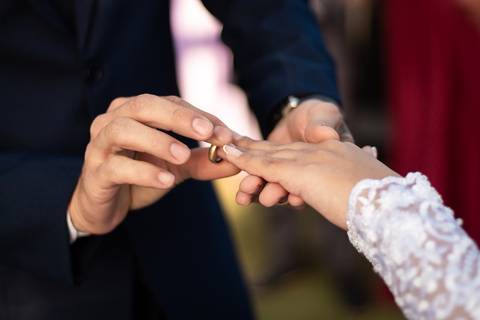 fotografia de casamento natural'