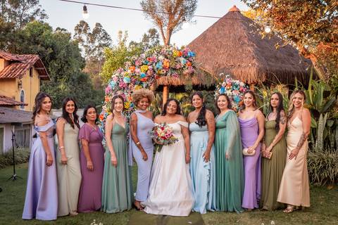 Fotografia de casamento natural e elegante'